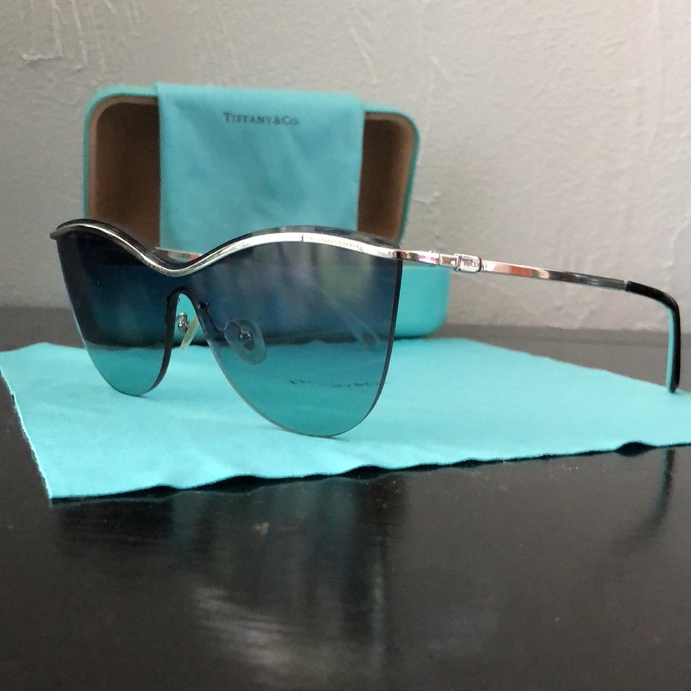 Tiffany & Co. Blue Butterfly Style Sunglasses